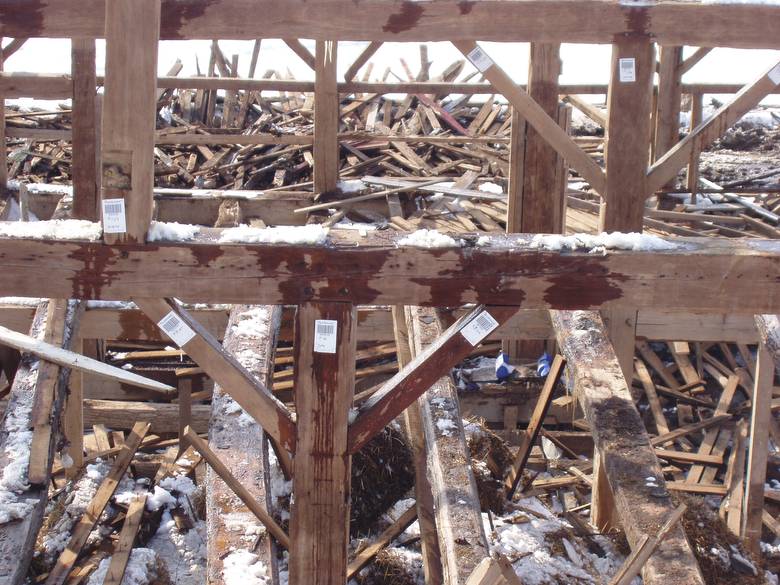 Byrum Barn Timber Details